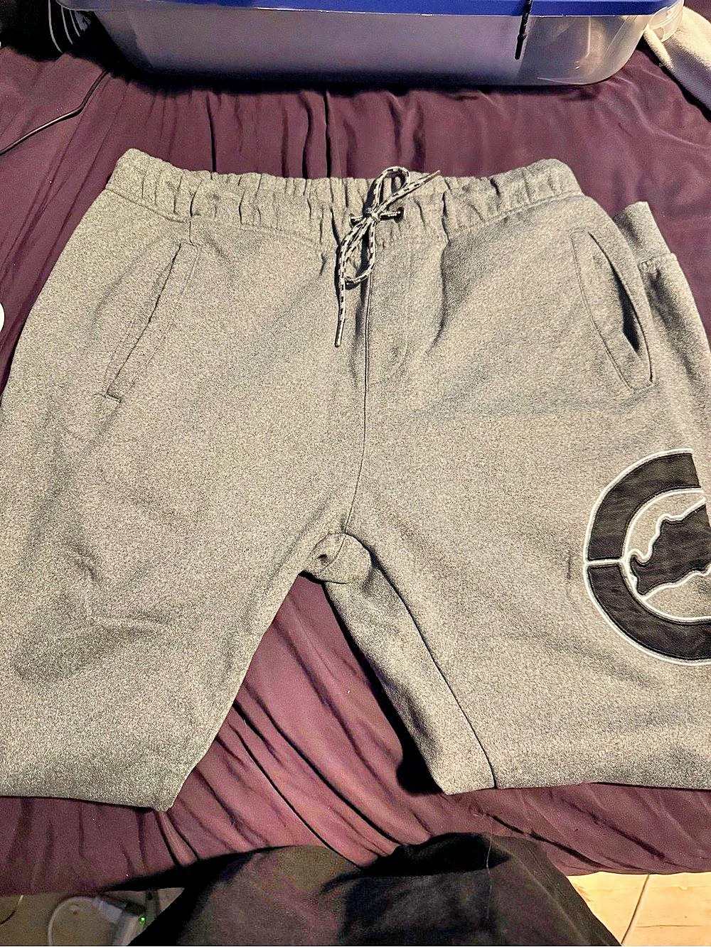 Ecko Men's Gray Athletic Shorts Size XL Like New
